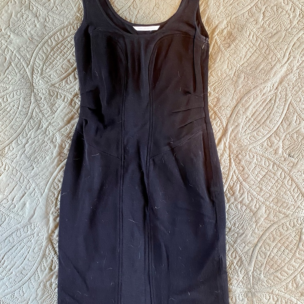 Diane Von Furstenberg black cocktail dress